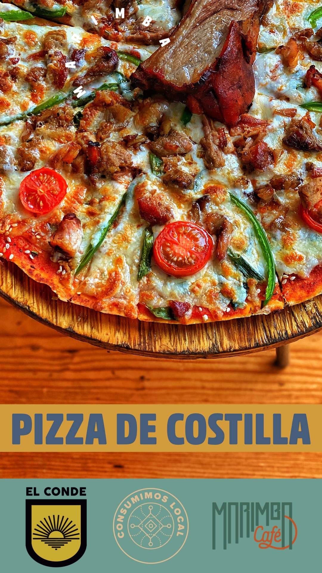 Pizza de Costilla